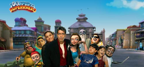 'टूनपुर का सुपरहीरो' की पहली झलक |   2010 की टॉप फिल्‍में