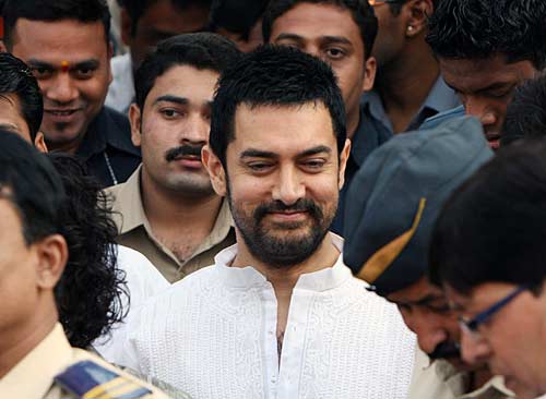 गणतंत्र दिवस पर धोबी घाट पहुंचे आमिर