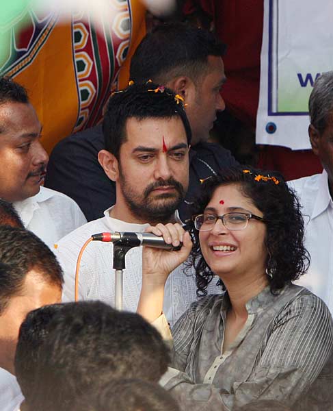 गणतंत्र दिवस पर धोबी घाट पहुंचे आमिर