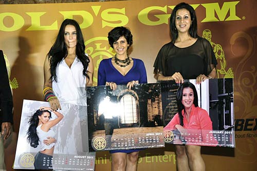 ‘गोल्डाज जिम 2011’ कलेंडर लॉन्च