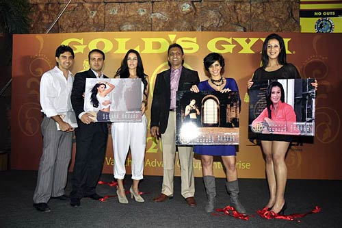 ‘गोल्डाज जिम 2011’ कलेंडर लॉन्च