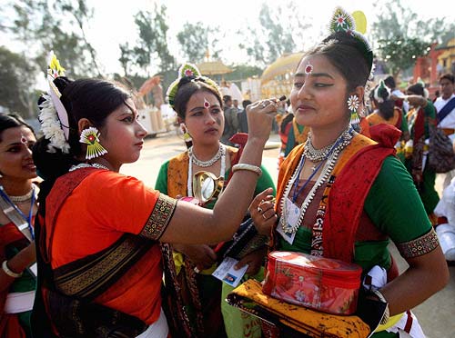 गणतंत्र दिवस के लिए सजी झांकियां । वीरता पुरस्कार