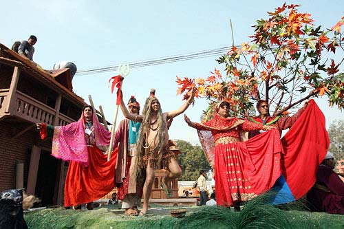 गणतंत्र दिवस के लिए सजी झांकियां । वीरता पुरस्कार