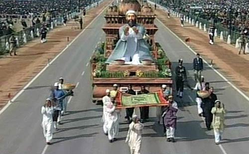 गणतंत्र दिवस पर राजपथ पर निकली परेड