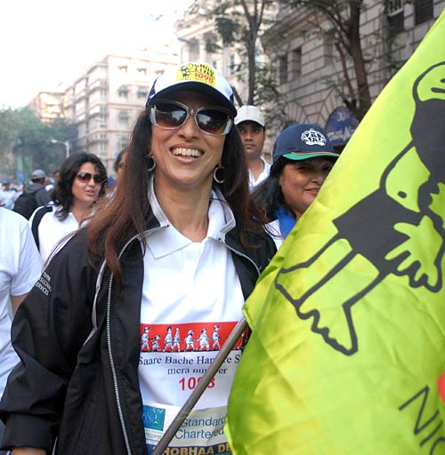 मैराथन में जमकर दौड़ी मुंबई...