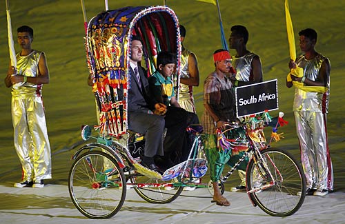 क्रिकेट विश्‍वकप का रंगारंग आगाज...