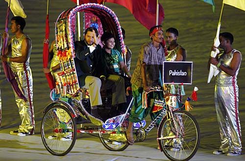 क्रिकेट विश्‍वकप का रंगारंग आगाज...