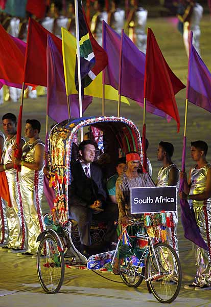 क्रिकेट विश्‍वकप का रंगारंग आगाज...