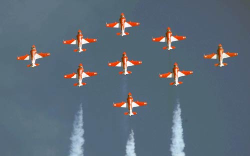 शाहिद ने उड़ाया एफ-16 विमान...| हसीनों की दिलकश अदाएं