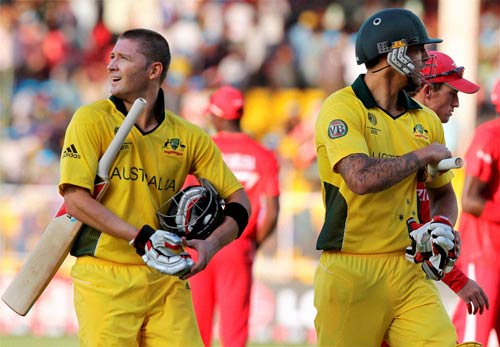 कंगारुओं ने जिम्‍बाब्‍वे को दी करारी मात