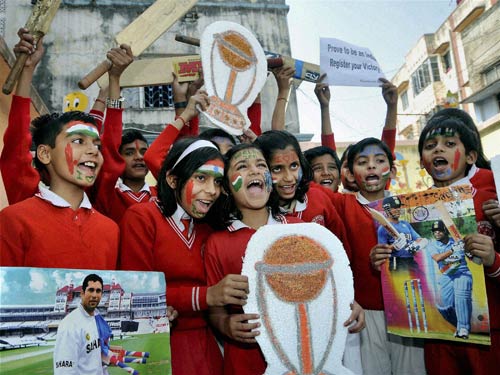 ऐसी दीवानगी, देखी नहीं कहीं... | वर्ल्‍डकप का रंगारंग आगाज