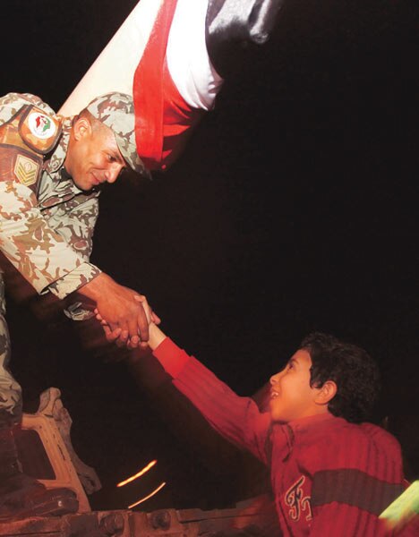 मिस्र में सत्ता परिवर्तन का स्वागत