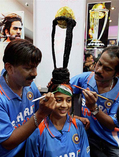 क्रिकेट विश्‍वकप का रंगारंग आगाज...