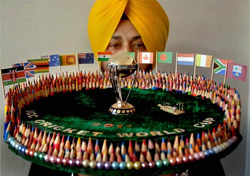 क्रिकेट विश्‍वकप का रंगारंग आगाज...