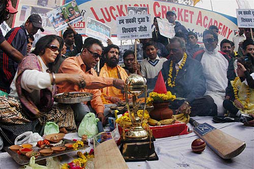 क्रिकेट विश्‍वकप का रंगारंग आगाज...