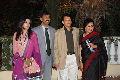 मामू की दावत, सितारों की मौज | गुलजार हुई रिसेप्‍शन पार्टी