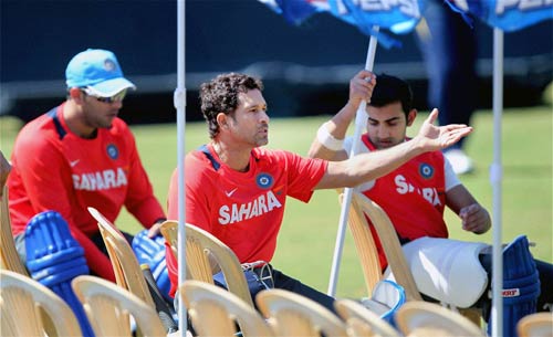 साथी खिलाड़ि‍यों को सचिन की सीख...