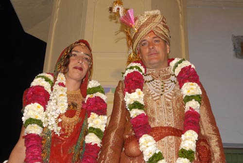 स्‍पेनिश नागरिक की भारतीय शादी