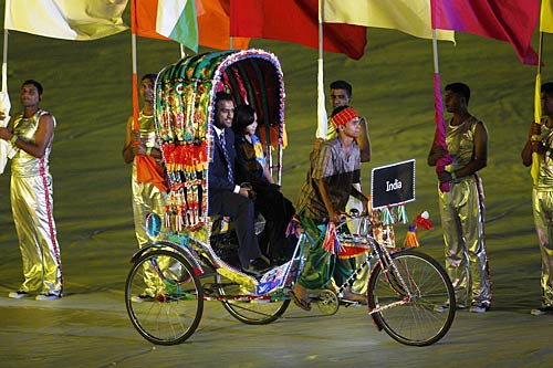 क्रिकेट विश्‍वकप का रंगारंग आगाज...