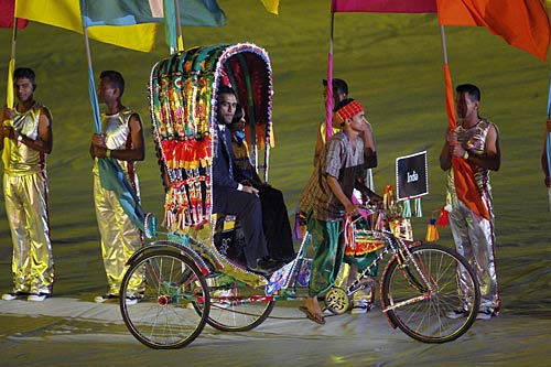 क्रिकेट विश्‍वकप का रंगारंग आगाज...