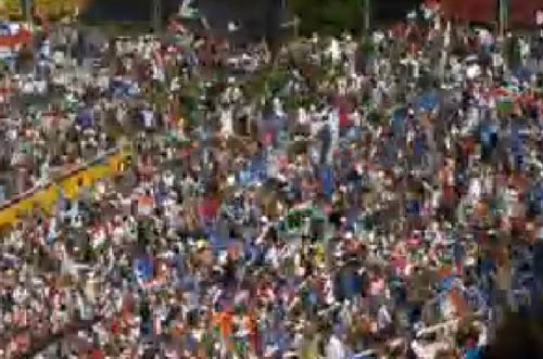 भारत-पाक के बीच हुए महामुकाबले की तस्‍वीरें । अपडेट