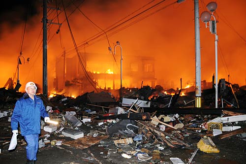 जापान में सुनामी ने मचाई तबाही | तबाही के बाद का मंजर