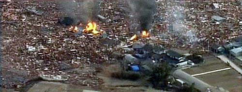 जापान में सुनामी ने मचाई तबाही | तबाही के बाद का मंजर