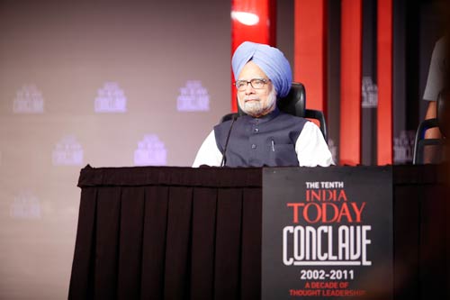 प्रधानमंत्री ने किया 10वें इंडिया टुडे कॉन्‍क्‍लेव का शुभारंभ