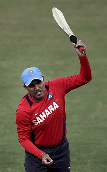 भारतीय खिलाडि़यों ने खूब पसीना बहाया