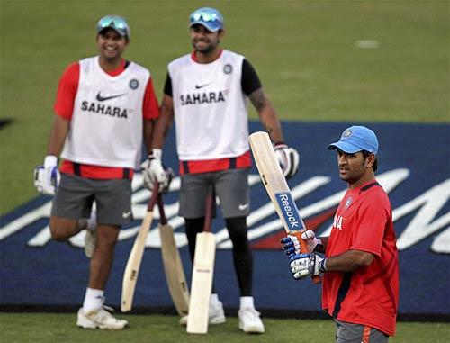 भारतीय खिलाडि़यों ने खूब पसीना बहाया