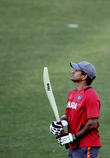 भारतीय खिलाडि़यों ने खूब पसीना बहाया