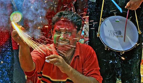 जीत का जश्‍न और सम्‍मान । भारत बना विश्‍वविजेता