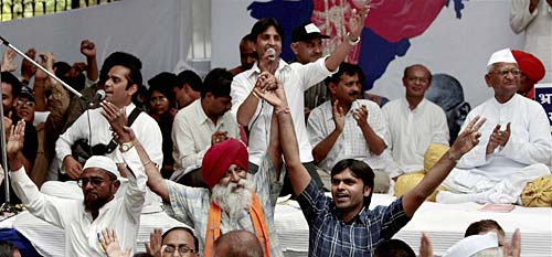 अन्‍ना हजारे का जनआंदोलन