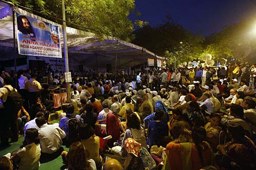 अन्‍ना हजारे का जनआंदोलन