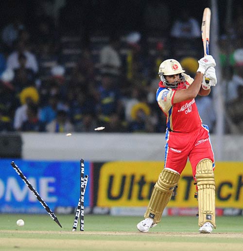 हैदराबाद ने दी बैंगलोर को 33 रनों से मात