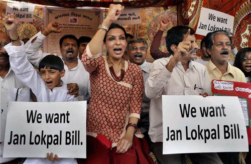 करप्शन के खिलाफ जुटा पूरा हिन्दुस्तान । जनसमर्थन