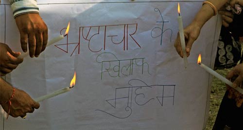 करप्शन के खिलाफ जुटा पूरा हिन्दुस्तान । जनसमर्थन