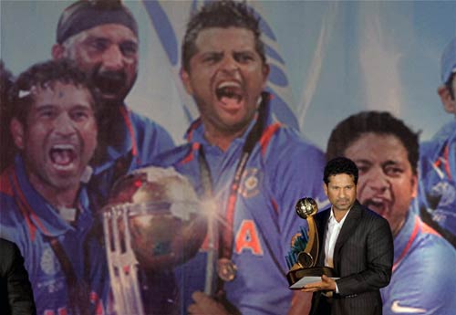 सचिन को उमरीगर अवार्ड । विश्‍वविजेता