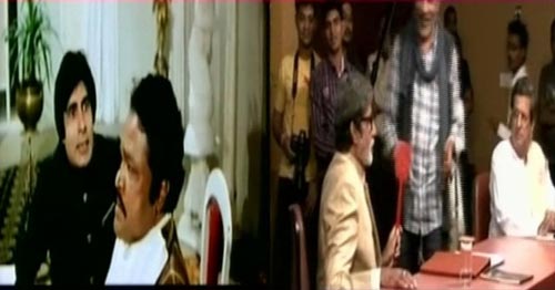 एक बार फिर मक्‍खीमार बने अमिताभ...