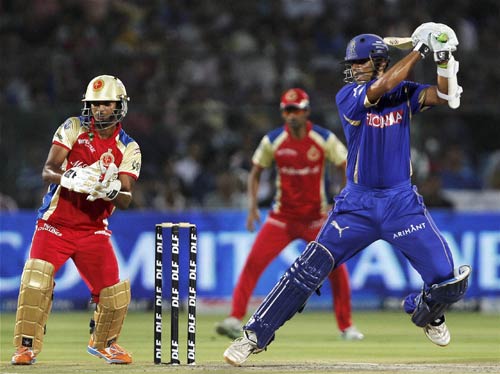 बैंगलोर ने राजस्‍थान को दी करारी शिकस्‍त