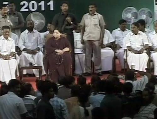 जयललिता बनी तमिलनाडु की मुख्‍यमंत्री