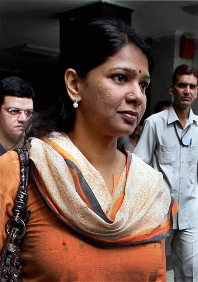 कनिमोझी की कोर्ट में पेशी