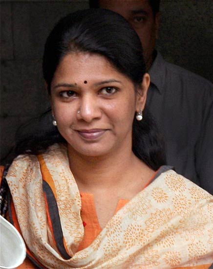 कनिमोझी की कोर्ट में पेशी