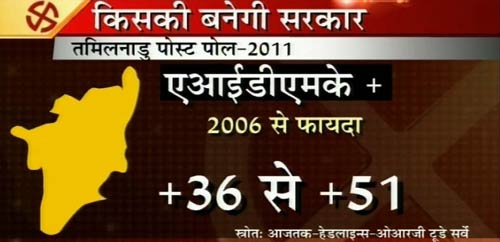 तामिलनाडु में करुणानिधि की हो सकती है वापसी