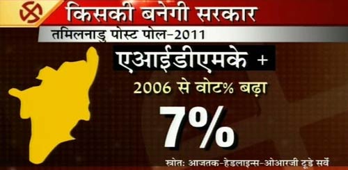 तामिलनाडु में करुणानिधि की हो सकती है वापसी