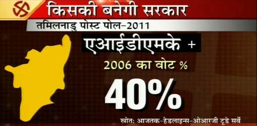 तामिलनाडु में करुणानिधि की हो सकती है वापसी