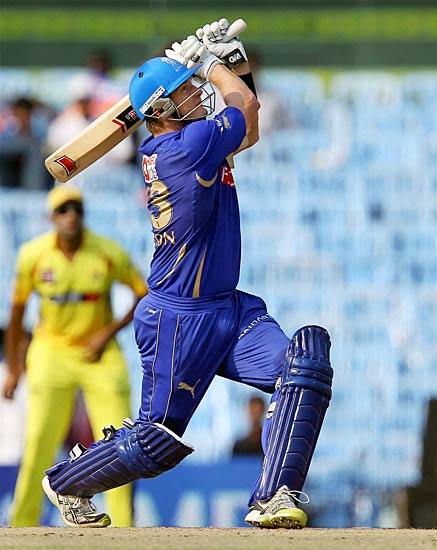 चेन्‍नई ने राजस्‍थान को धो डाला