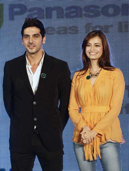 आईफा में अनिल, दीया और जायद की मस्‍ती