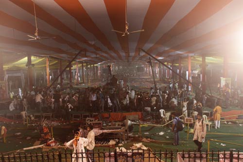 देखें कैसे कुचला गया बाबा का सत्‍याग्रह । बाबा हुए गिरफ्तार