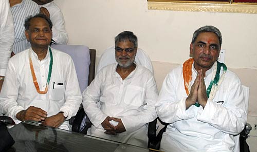 चंद्रभान ने संभाला राजस्‍थान कांग्रेस अध्‍यक्ष का पद